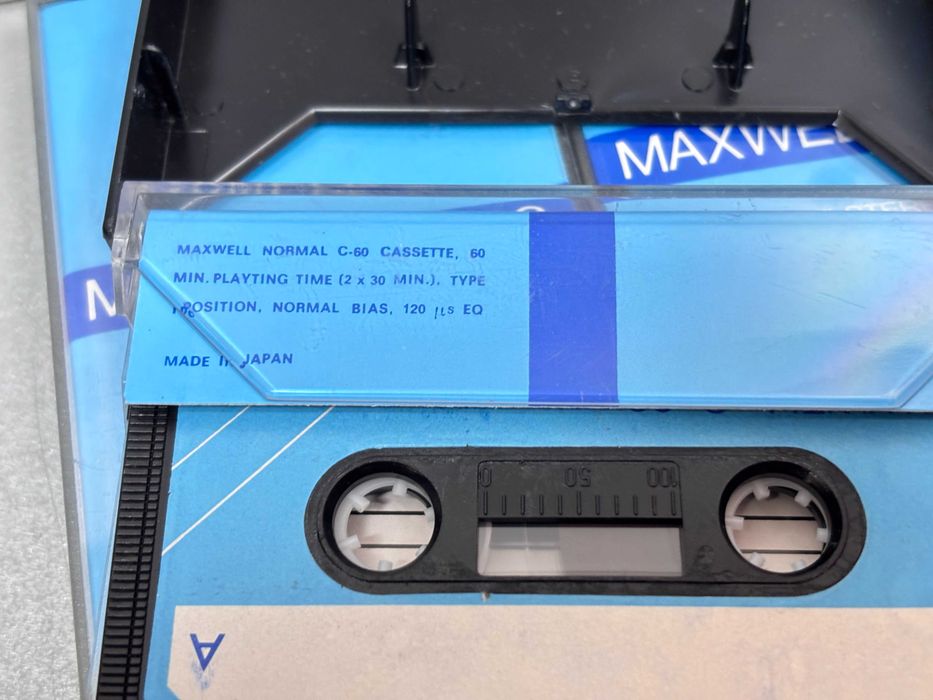 Аудио Касети MAXWELL HiFi STEREO Normal C-60, 80-те години