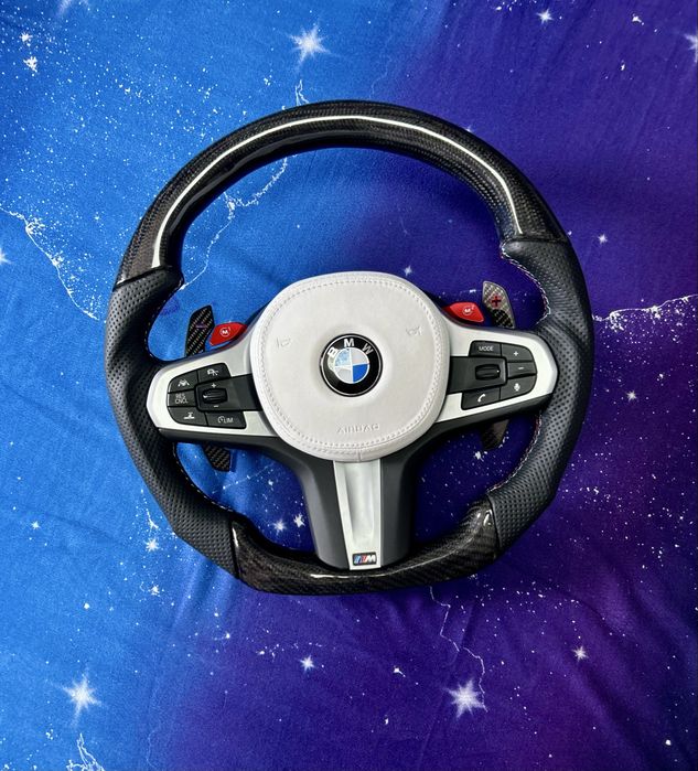 Retapitare volan personalizare volan carbon piele incalzire