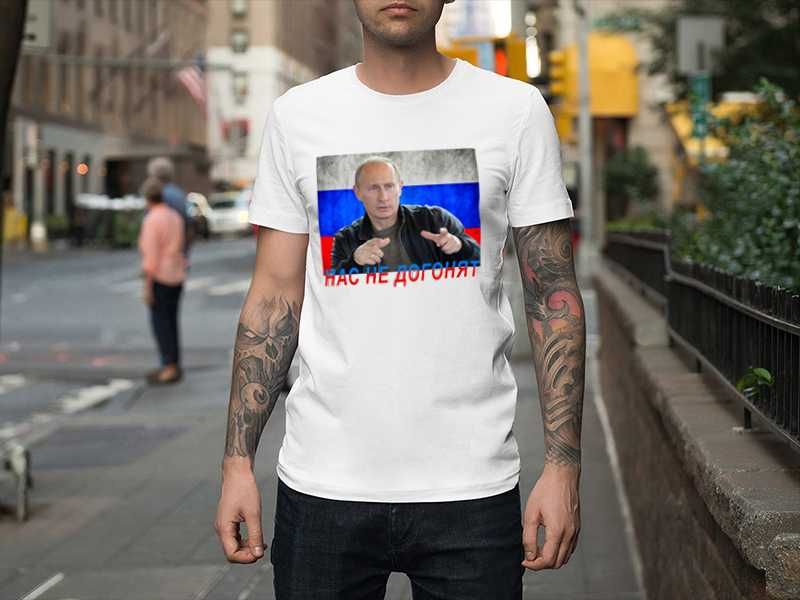 Тениски Владимир Путин 10 модела,размери и цветове