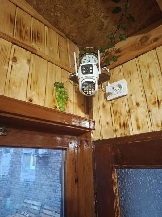 Двойна Wi-fi камера с двоен обектив