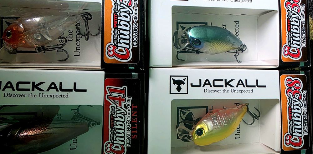 Vând 7 voblere Jackall Chubby