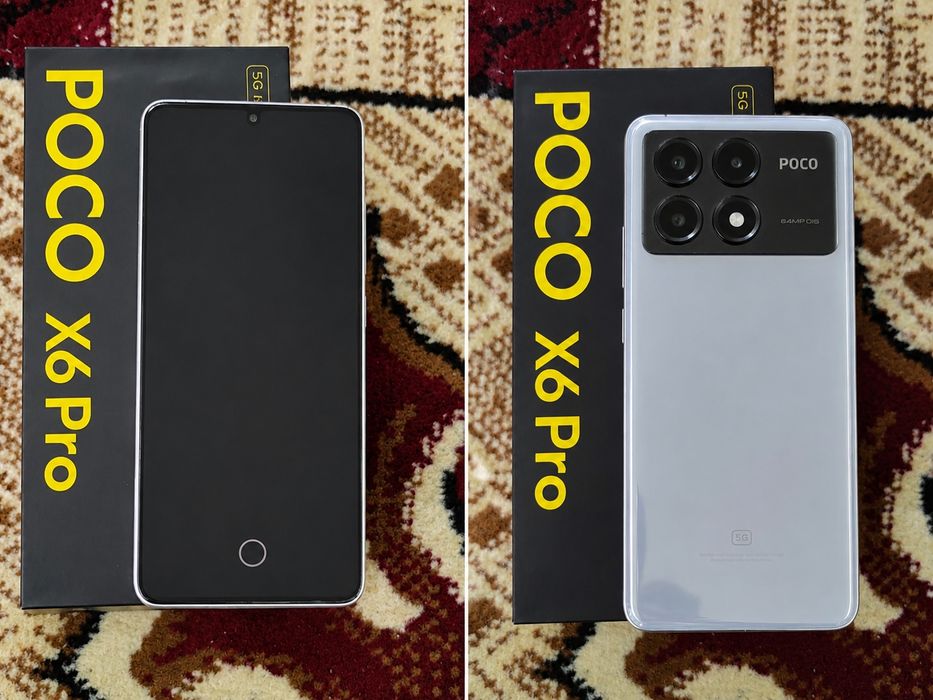 Poco x6 pro 12+12/512