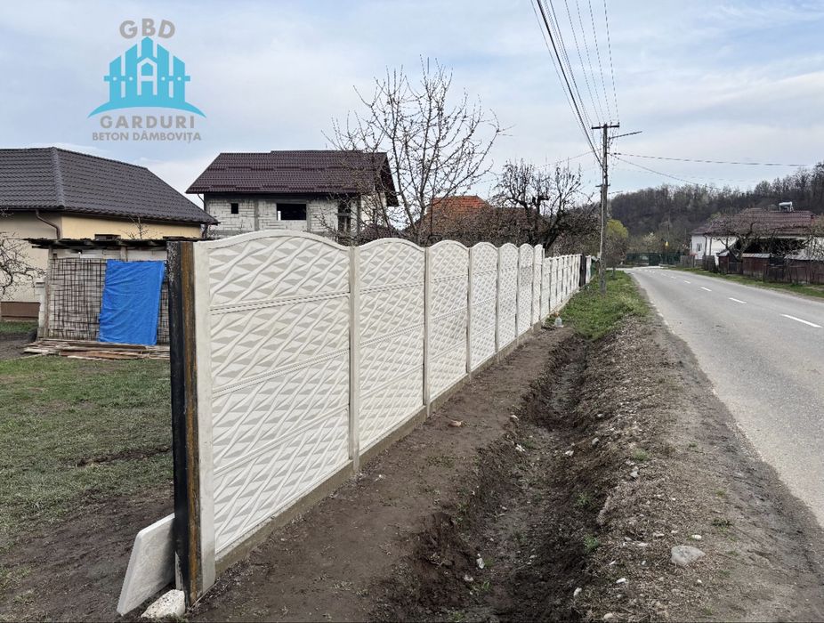 Garduri din beton