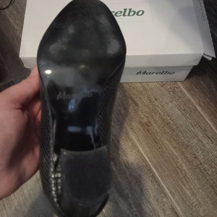 Pantofi dama Marelbo, piele,noi,nr.36