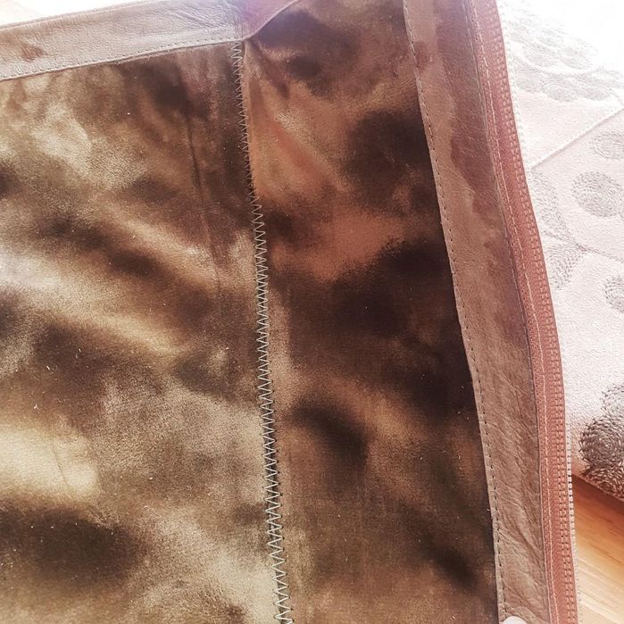 Високи ботуши Sam Edelman и кафяви с платформа