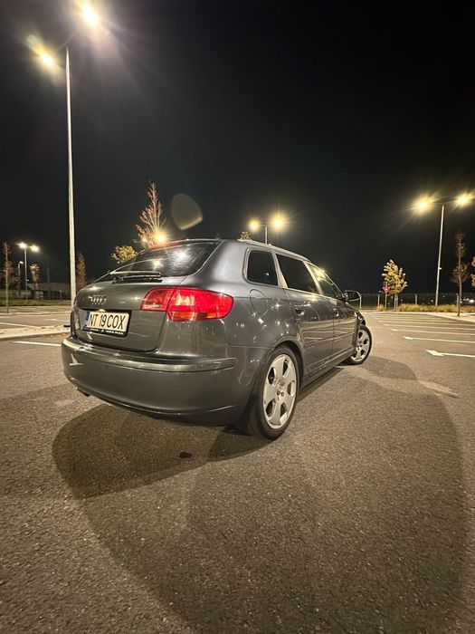 Audi A3 8P 2.0 TDI 140 CP | 2005 | TURBINĂ HIBRIDIZATĂ | PIELE | JANTE R17
