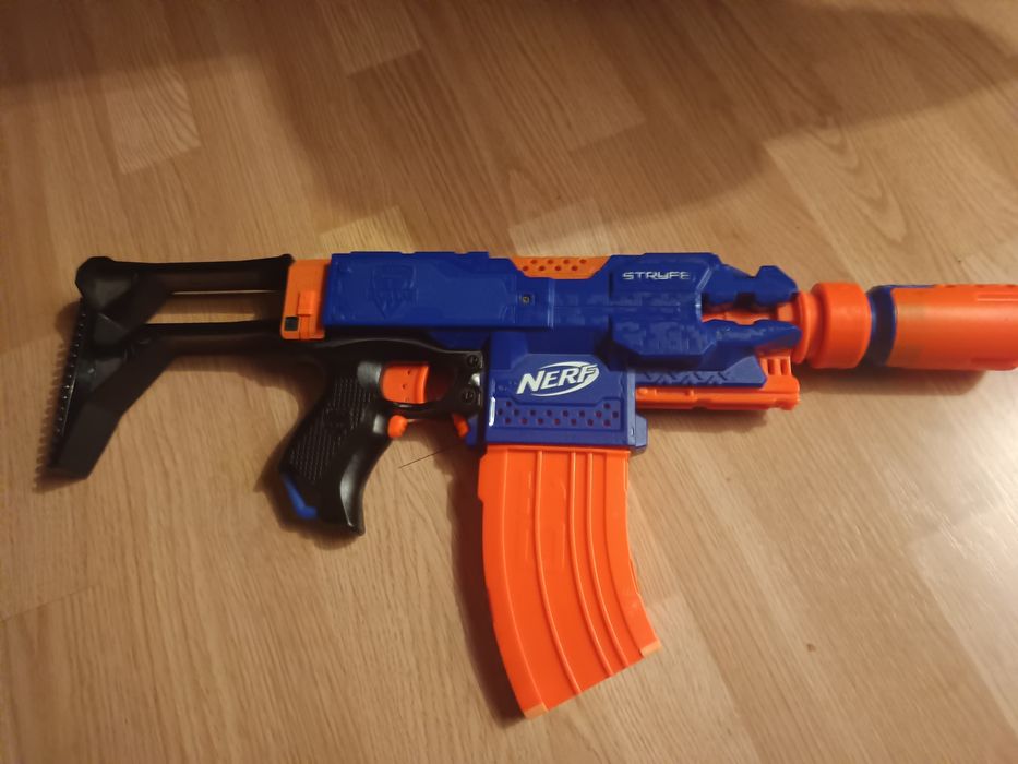 Pușca Nerf electrică "fara gloanțe"!!