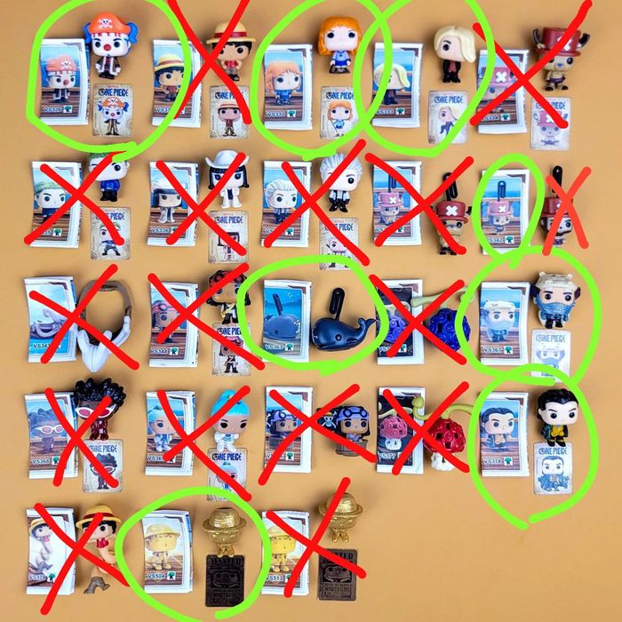 Kinder joy one piece обмен/продажа