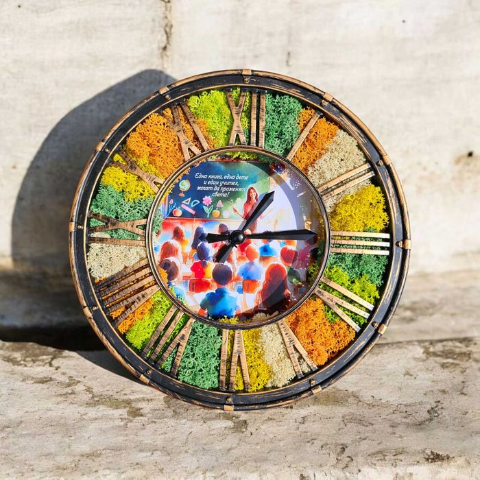 Живи картини/ пана за декорация с естествен скандинавски мъх