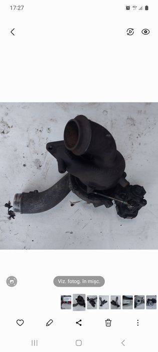 Vînd turbosuflanta Fiat Ducato