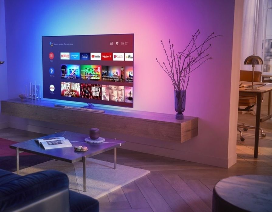 De vanzare Televizor Philips Ambilight OLED 55OLED856, 139 cm, Smart A