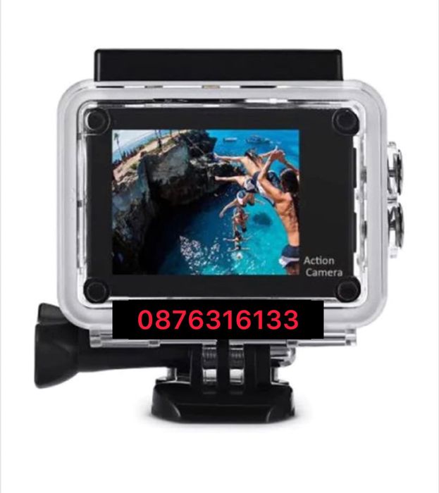 Екшън камера GoPlus UHD, с WIFI, 170 градуса, HDMI, Включени аксесоари