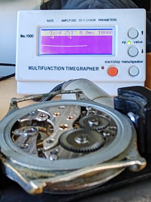 Ceas Provita Prazision Jumbo - 38 mm-Funcționează Impecabil!