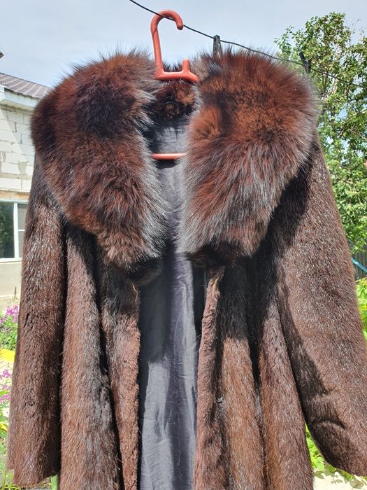 Шуба  из  Нутрии.