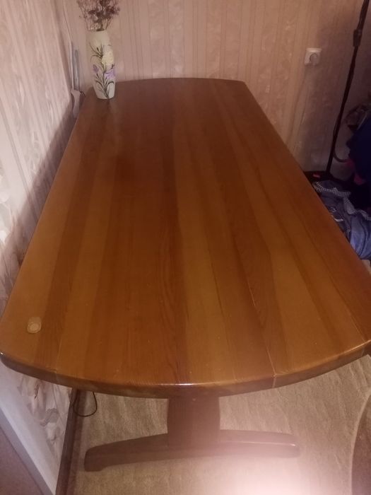 Стол большой сосновый