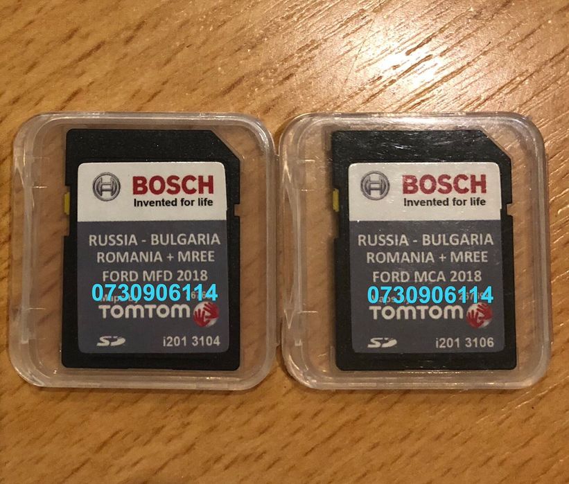 Sd Card Harti 2023 Ford F10 MCA MFD Romania Europa Kuga Focus Mondeo