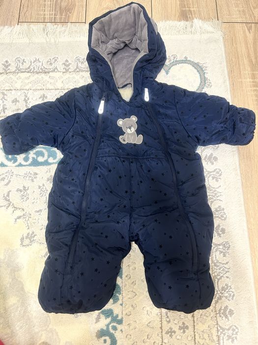 Комбенизон зимний для мальчика размер 62