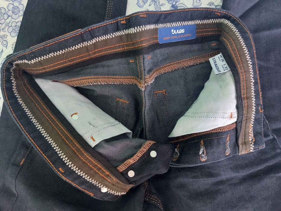 Jeans Jules, mărimea 26, noi, bleu petrol