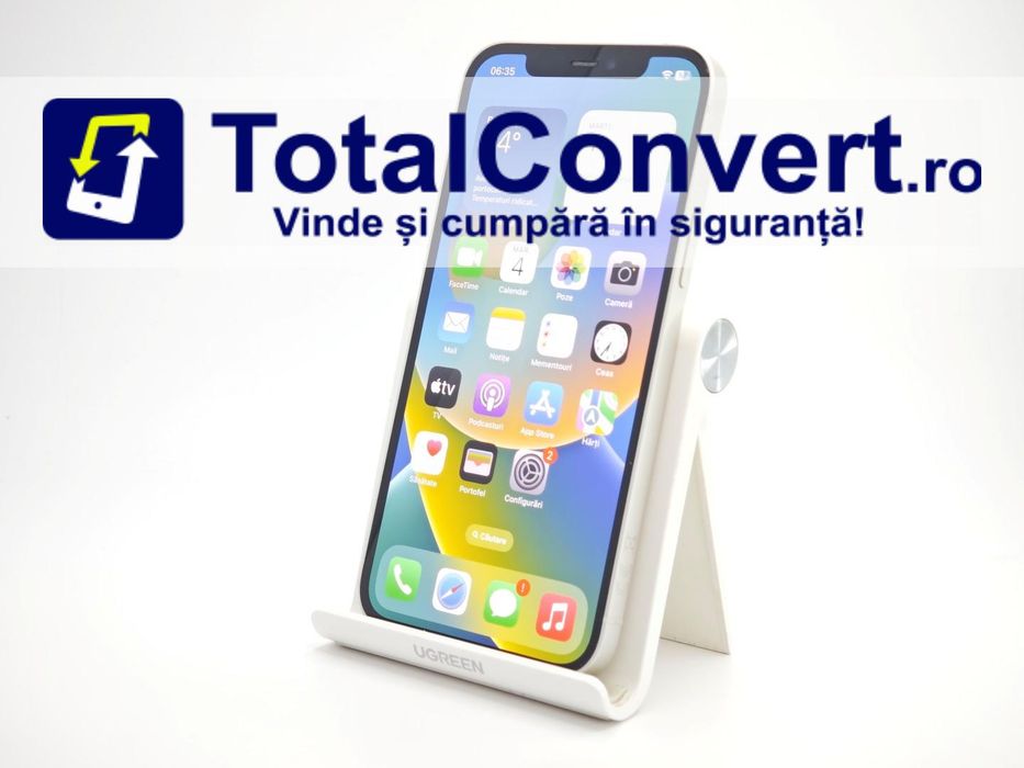 Apple iPhone 12 64GB White 4GB Single SIM, Garantie 24 luni | #R94374