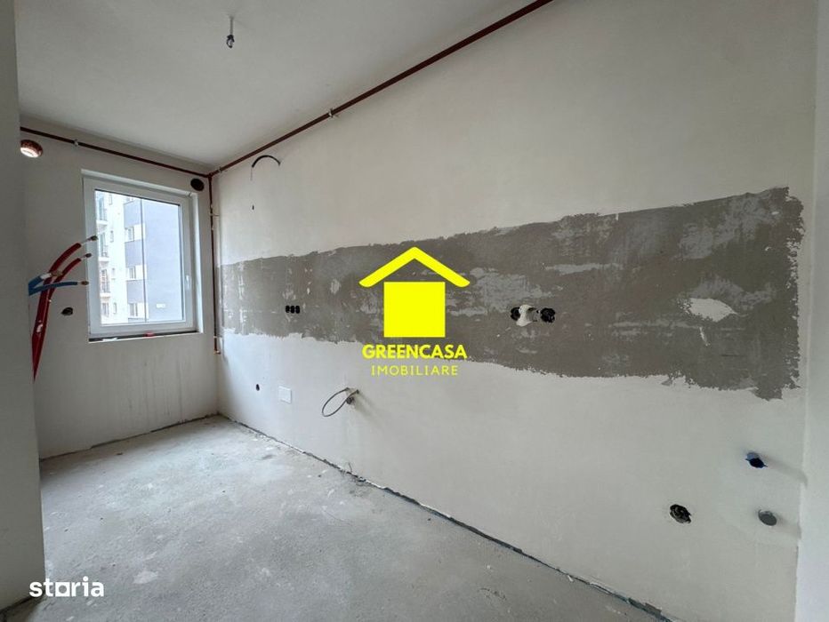 Apartament 2 camere, 51,6mp, logie de 4mp, zona Vivo, Floresti — fotografia 3