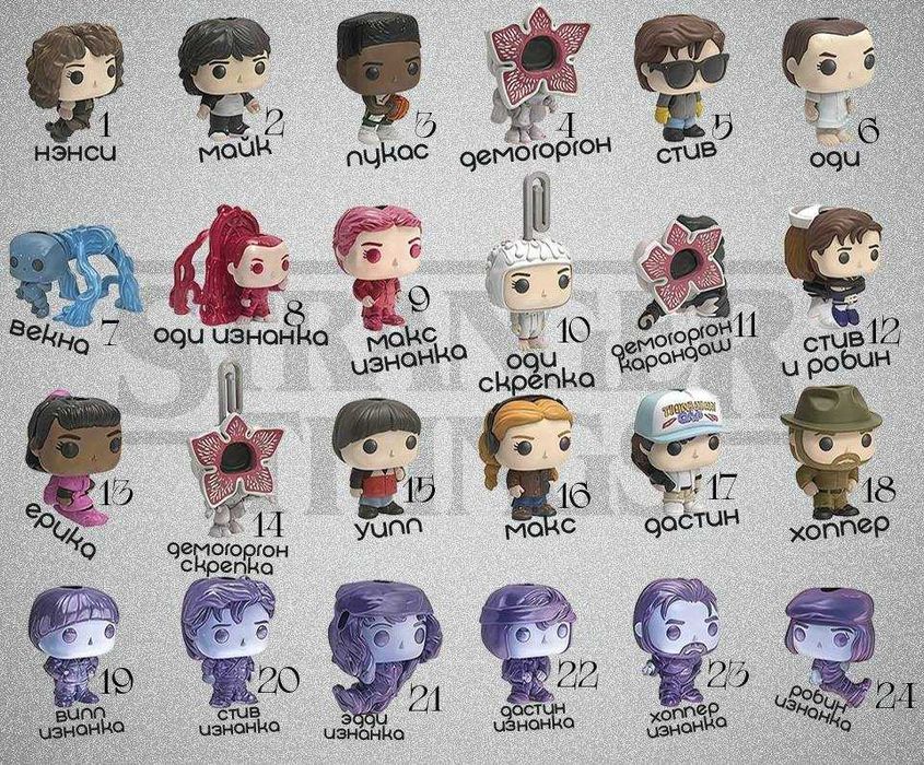 Kinder Joy Stranger Things (ОСД) Алматы