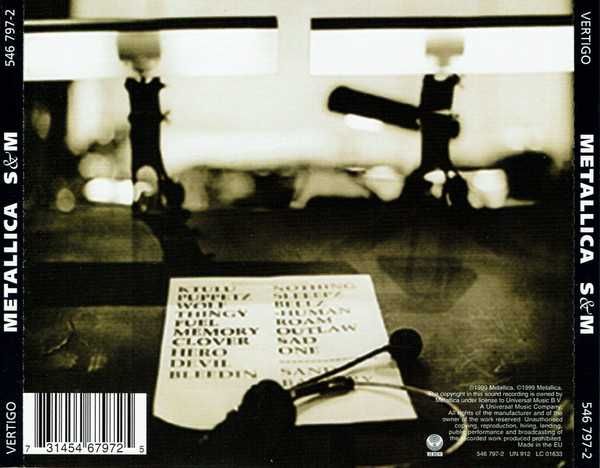 2xCD Metallica - S&M 1999