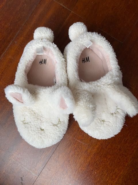 Пантофи H&M - два чифта, розови и бели