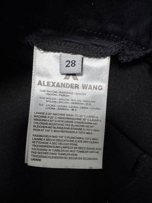 Wang черен клин alexander wang