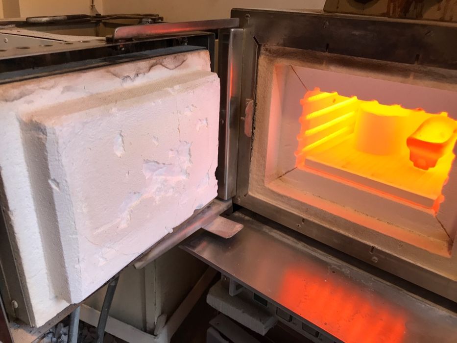 Cuptor calcinare Linn incalzire tehnica dentara
