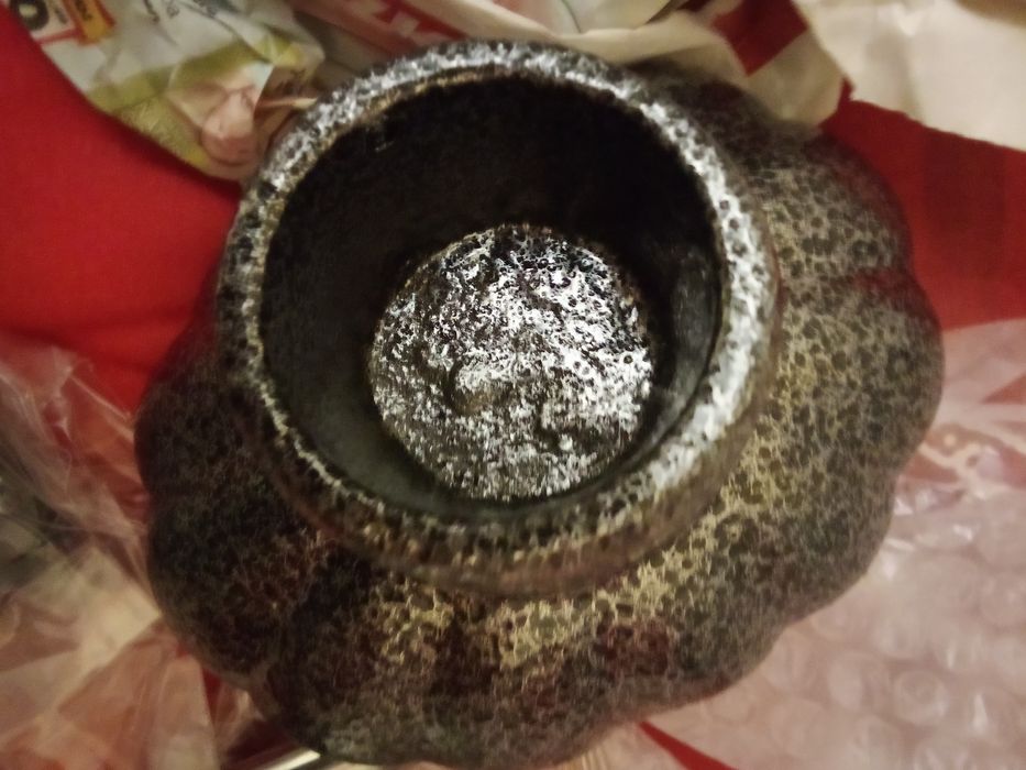 Аксесоари за баня от ковано желязо с жълт метал