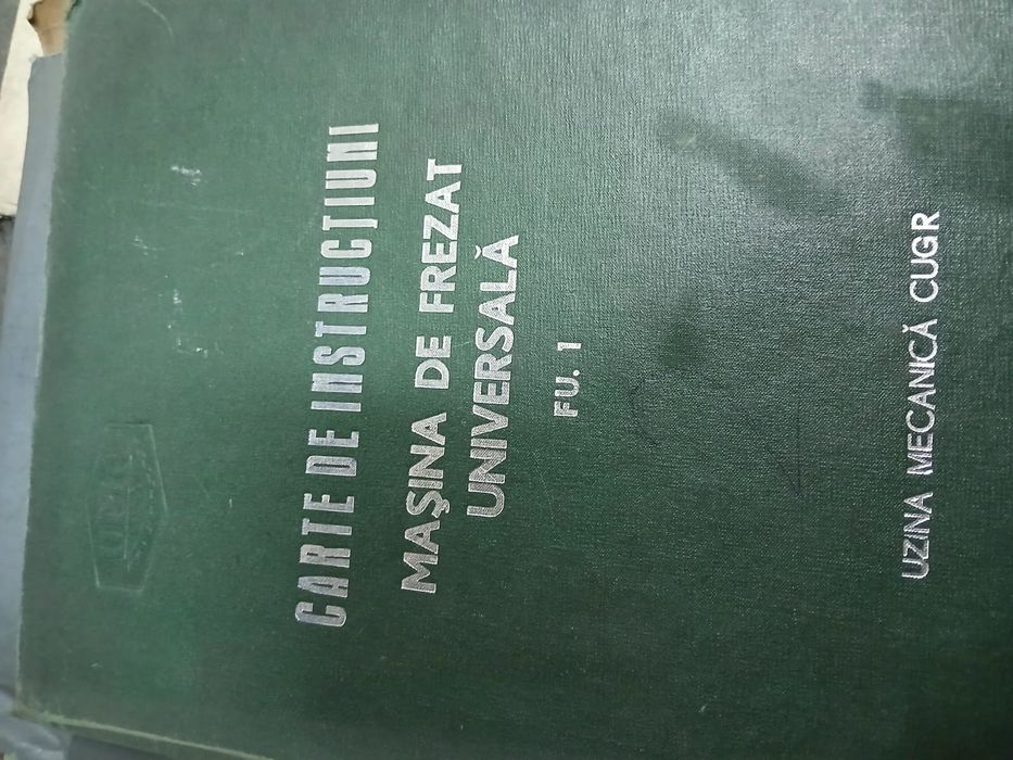 Cărți tehnice freză, mașină filetat,găurit,alezat