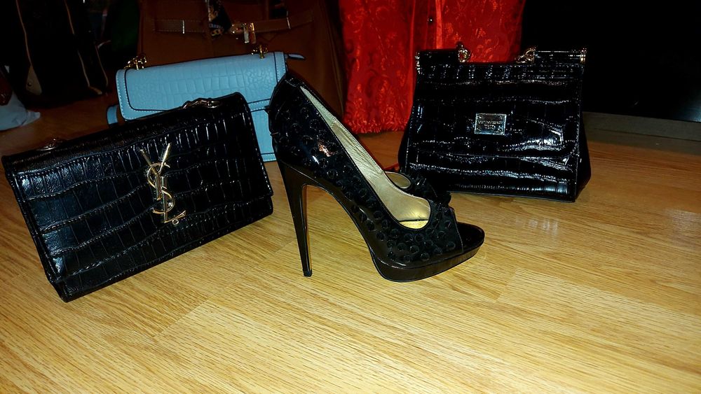 Дамски обувки на висок ток