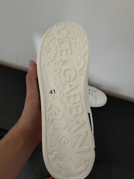 Adidasi dolce gabbana portofino Drip Logo DG  Marimea 41 noi