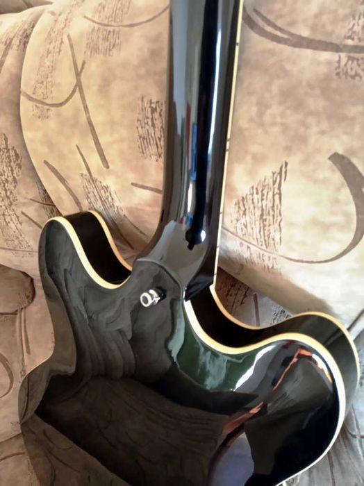 Aston Sedona 335-Semi-Hollow Electric Guitar, китара Астон