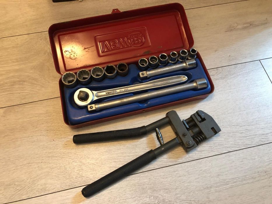 Vintage trusa chei tubulare VBW, Dowidat