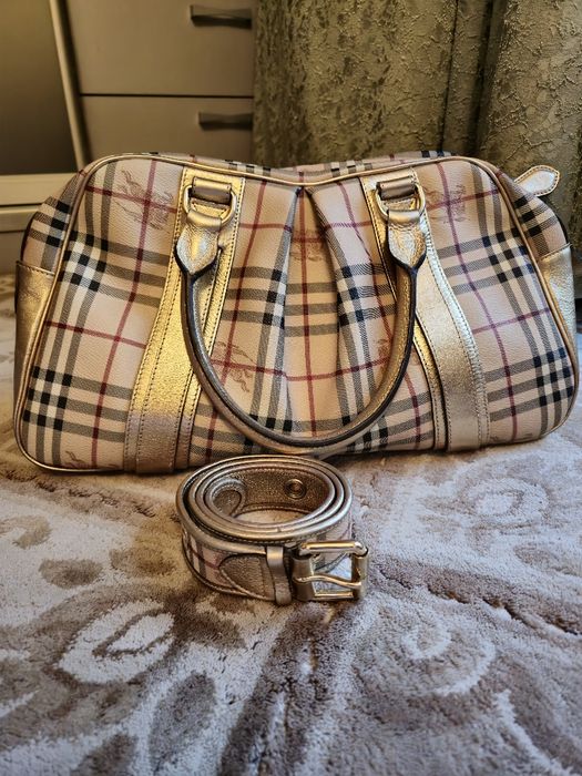 Сумка и ремень Burberry ОРИГИНАЛ!!!
