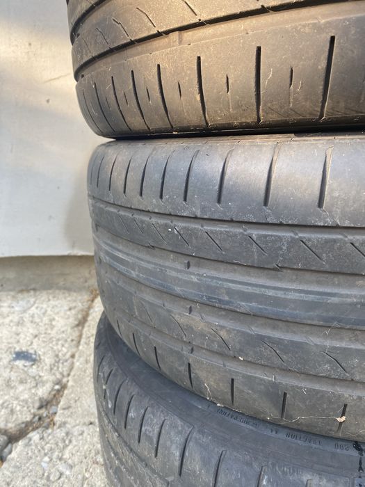 Set 4 Jante Aliaj Origine Renault R17 (5x114.3) - Megane 3 + Anvelope Vara Continental 225/45 R17
