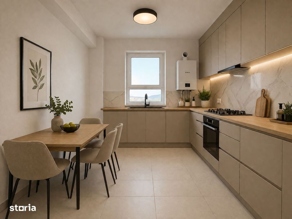 Apartament nou 2 camere în Tractorul | La câteva minute de Coresi Mall