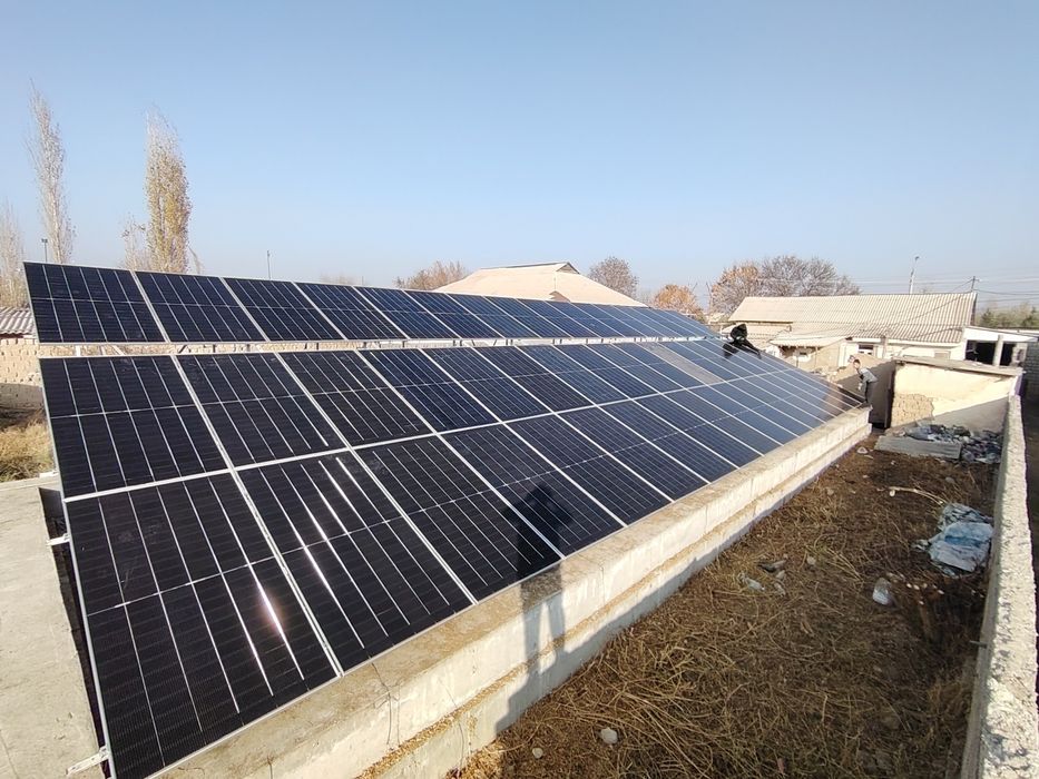 Quyosh panel oʻrnatish va tamirlash xizmati Солнечные панел установкa