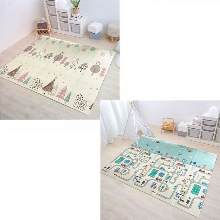 Детско Килимче за Пълзене и Игра от Термоизолираща Пяна