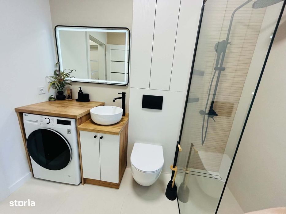 2 camere premium, prima închiriere, Între Lacuri, bloc nou + parcare