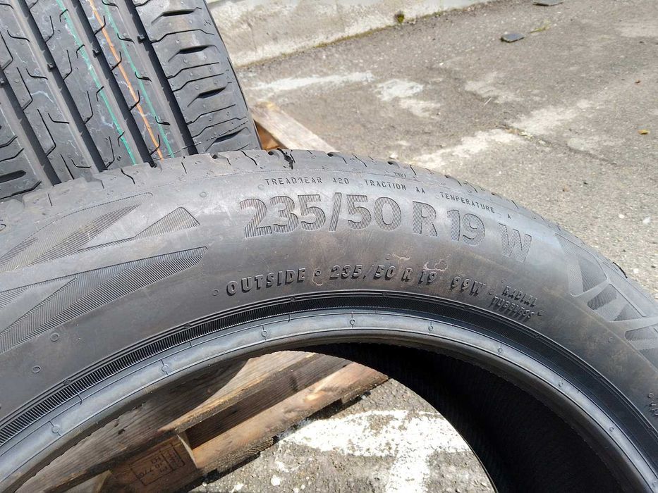 235/50/19 Континентал ДОТ 2020 г - ЧИСТО НОВИ