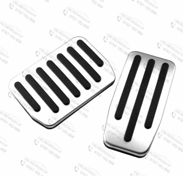 Ornamente inox pedale Tesla Model 3, Model Y si Model Y Performance
