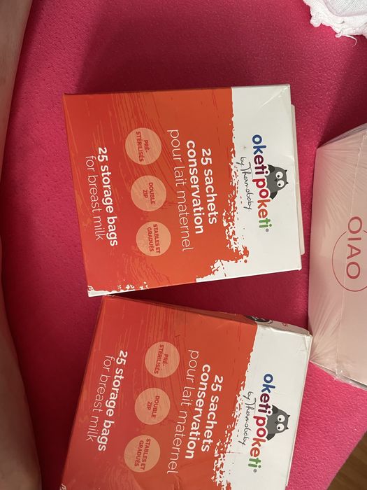 Pompa san portabila +50 pungi cadou