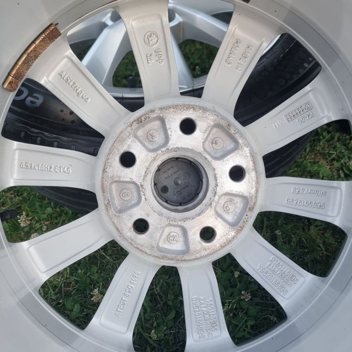 Jante/Roți "16 Originale Skoda 5x112