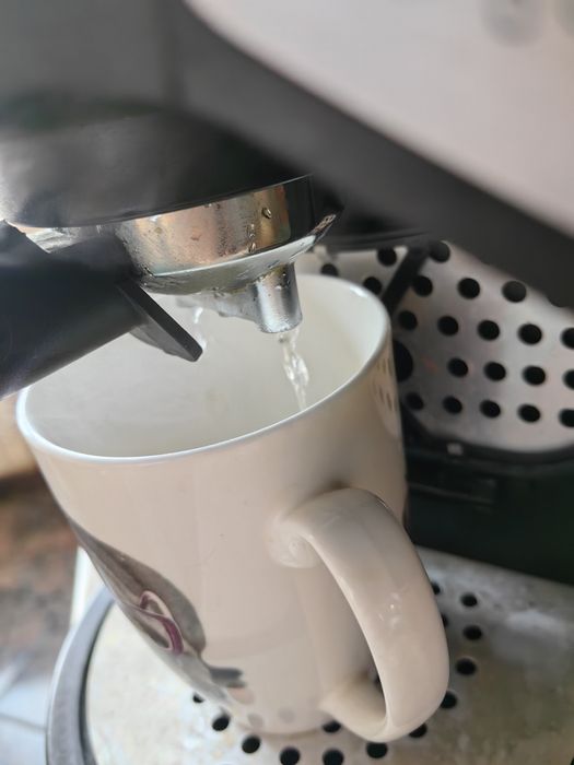 Кафе машина с ръкохватка