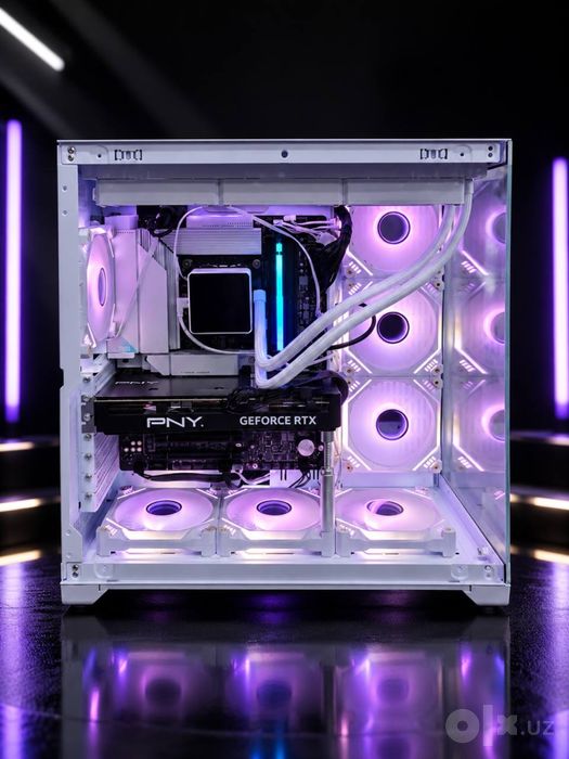 i9 14900kf/rtx4070/32GB D5/Z790 Aero/2tb 990pro/1200W/водянка/aquarium
