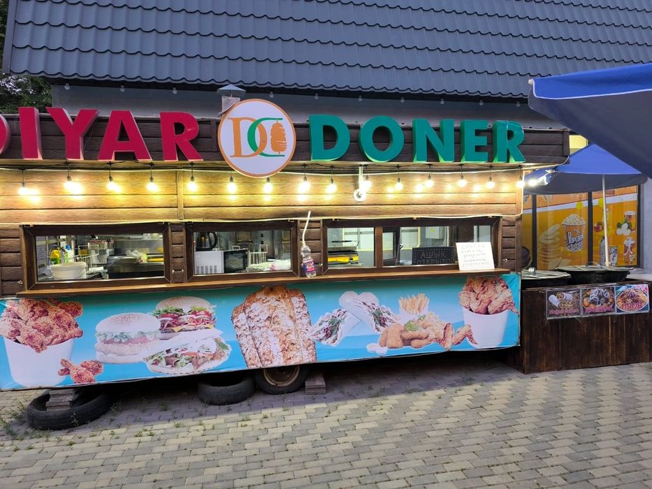 Продам будку на колесах готовое