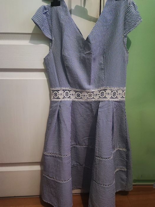 Лятна рокля в синьо