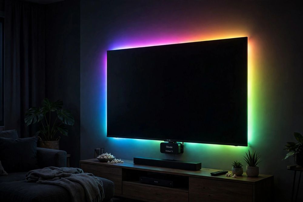 Govee Envisual TV Backlight T2 - Ambilight cu Dual Camera - 55-65 inch - Nou